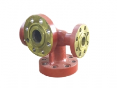 法蘭式彎管(排出四通) 法蘭式彎管(排出四通)